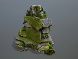 Forest rocks 3D Model