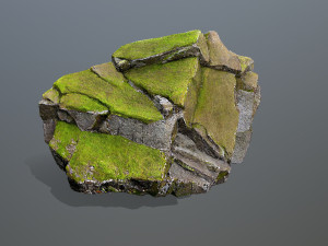 Forest rocks 3D 模型