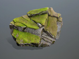 Forest rocks 3D Model