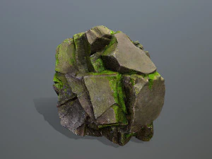 Forest rocks 3D Model