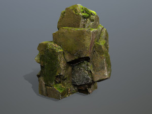 Forest rocks 3D 模型