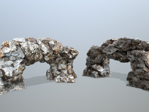 Desert rocks 3D Model