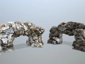 Desert rocks 3D Model