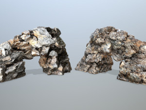 Desert rocks 3D Model