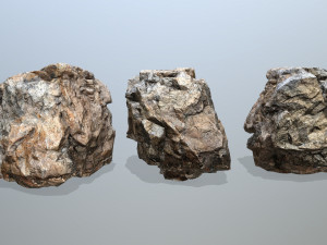 Desert rocks 3D Model