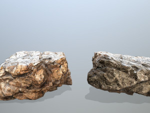 Desert rocks 3D Model