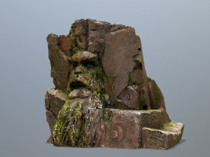 Face of the mountain 3Dモデル