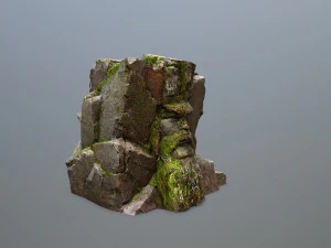Face of the mountain 3D Model