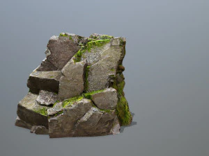 Face of the mountain 3D Model