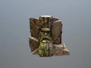 Face of the mountain 3D Model