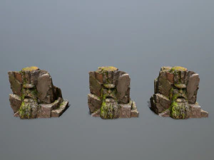 Face of the mountain 3D Model