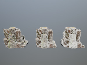 Face of the mountain 3D Modell