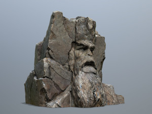 Face of the mountain 3D Модель