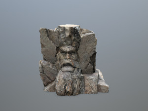 Face of the mountain 3D Модель