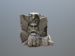 Face of the mountain 3D Модель