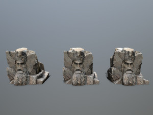 Face of the mountain 3D Модель