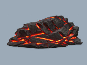 Lava rocks 3D Модель