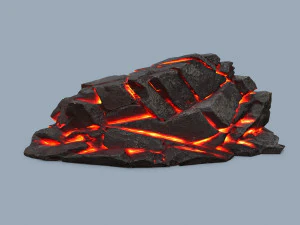 Lava rocks 3D Model