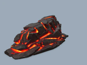 Lava rocks 3D Model