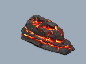 Lava rocks 3D Model