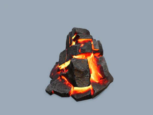 Lava rocks 3D Model