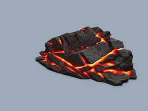 Lava rocks 3D Model