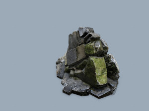 Forest rocks 3D Model