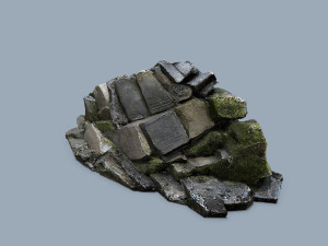 Forest rocks 3D Model