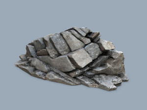 Cliff rocks 3D Model