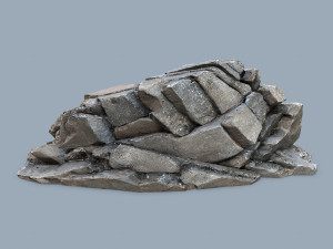 Cliff rocks 3D Model