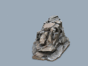 Cliff rocks 3D Model
