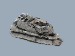 Cliff rocks 3D Model