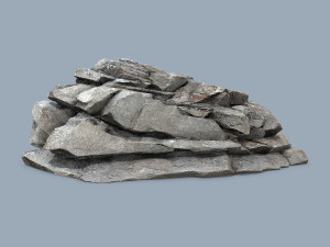 Cliff rocks 3D Model