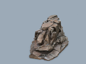 Desert rocks Model 3D