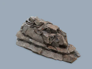 Desert rocks 3D Model