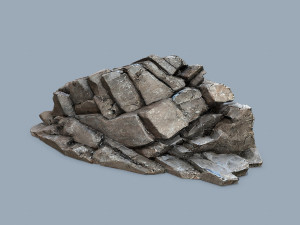 Desert rocks Model 3D