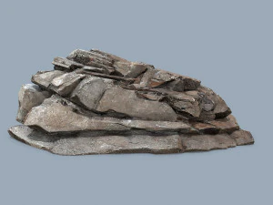 Desert rocks 3D Model
