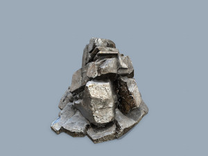 Desert rocks Model 3D