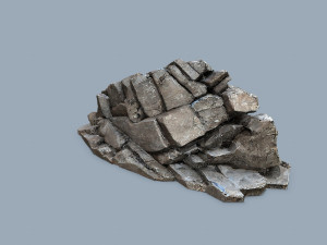 Desert rocks Model 3D