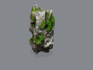 Mossy rocks 3D Модель