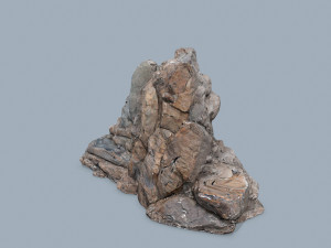 Cliff rocks 3D Model