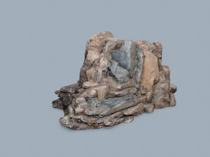 Cliff rocks 3D Model