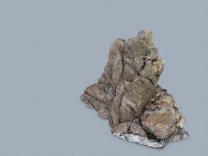 Cliff rocks 3D Model