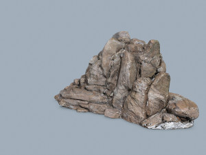 Cliff rocks 3D Модель