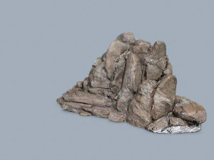 Cliff rocks 3D Model