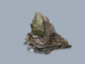 Cliff rocks 3D Model