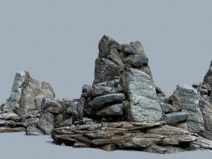 Cliff rocks 3D 모델