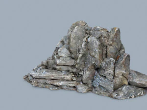 Cliff rocks 3D Model