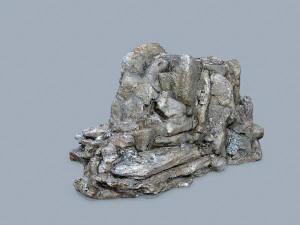 Cliff rocks 3D Model
