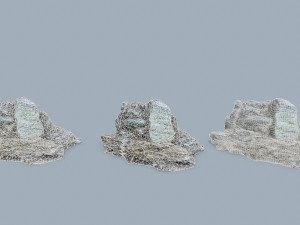 Cliff rocks Modèle 3D